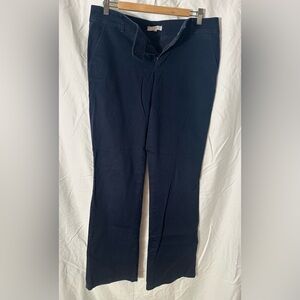 Loft Navy Blue soft cotton Pants